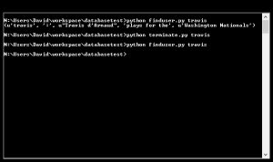 Python database programming