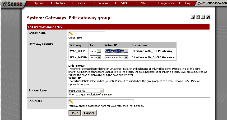 Gateways and Static Routes in pfSense 2.1 - pfSense Setup HQ